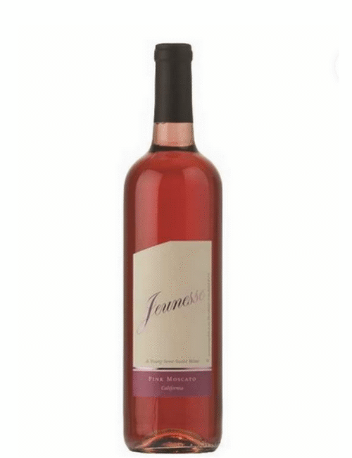 B HERZOG JEUNESSE PINK MUSCATO is a refreshing and aromatic wine