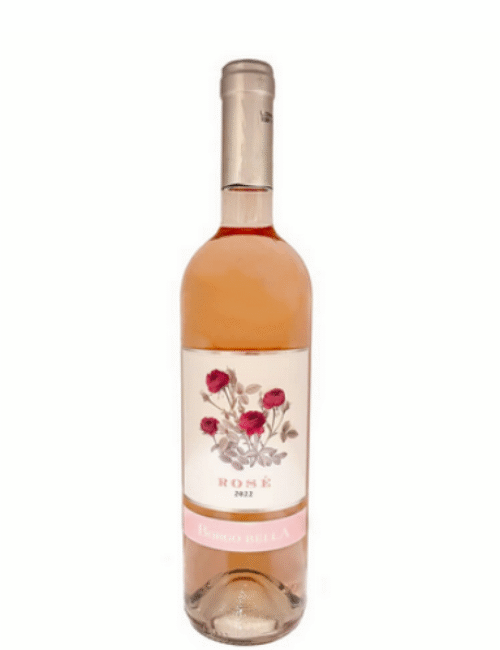 BORGO BELLA ROSE 750ML is a fine wine characterized by its refreshing blend of red fruits and floral notes