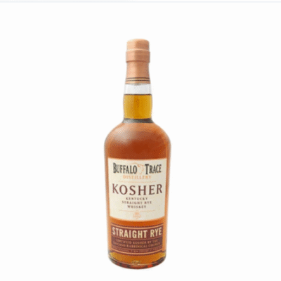 Buffalo Trace Straight Rye Kosher is a distinguished whiskey hailing from the renowned Buffalo Trace Distillery in Frankfort
