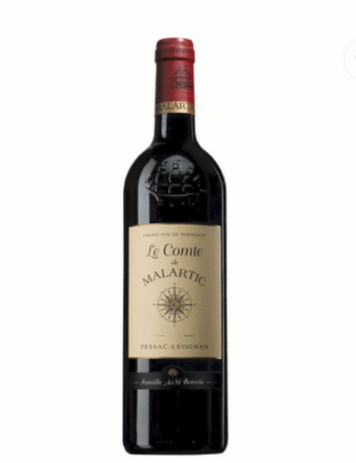 <p>LE COMTE DE MALARTIC RED is a refined wine from the Bordeaux region of France