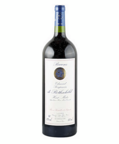 ROTHSCHILD HAUT-MEDOC 1.5L is a well-structured red wine from the Haut-Médoc region of Bordeaux