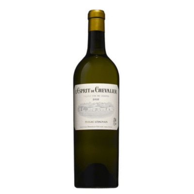 L'ESPRIT DE CHEVALIER WHITE KOSHER 750ML is a crisp