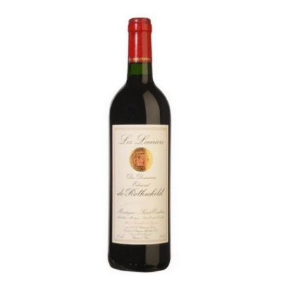 LES LAURIERS DES ROTHSCHILD is a refined wine hailing from the esteemed vineyards of Bordeaux