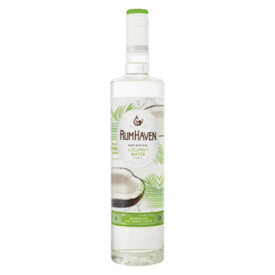 RUMHAVEN COCONUT RUM is a premium liquor crafted from Caribbean rum blended with natural coconut flavors. This smooth spirit offers a tropical taste profile with hints of sweet coconut that complement its classic rum base
