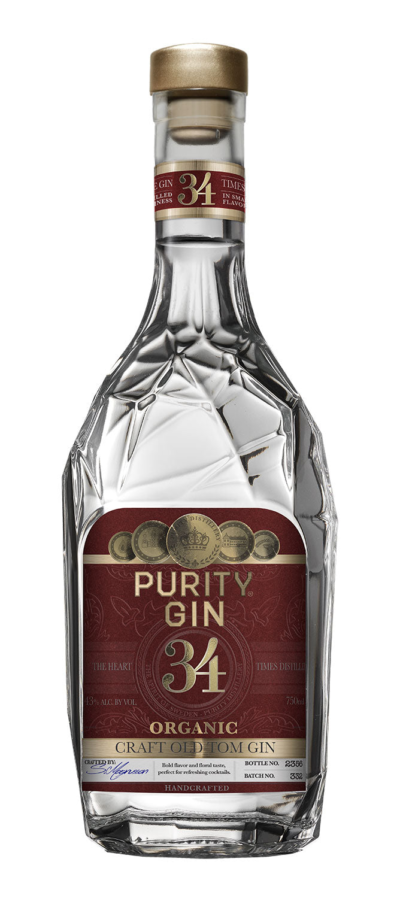 <p>PURITY OLD TOM GIN 34 750ML is a traditional Old Tom gin known for its balanced flavor profile that features botanicals like juniper