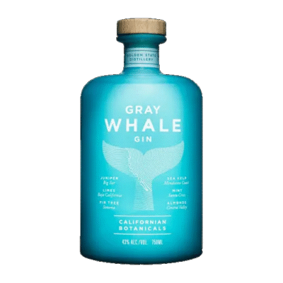 GRAY WHALE GIN 750ML is a premium gin that showcases a unique flavor profile