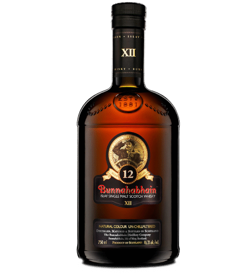 <p>BUNNAHABHAIN 12 YEARS 750ML is a single malt Scotch whisky from the Islay region of Scotland