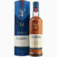 The Glenfiddich Single Malt 14 is a Highland Scotch whisky produced in Dufftown
