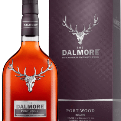 DALMORE SCOTCH PORTWOOD RES 750ML showcases a rich flavor profile with notes of dark chocolate