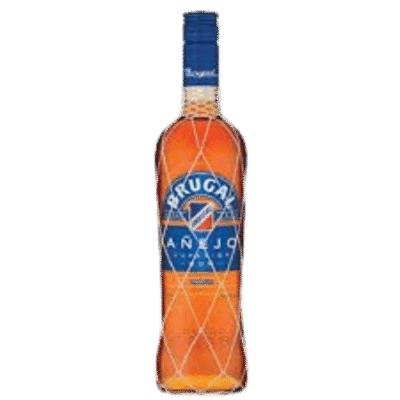 BRUGAL RUM ANEJO is a Dominican Republic-produced rum known for its balanced flavor profile