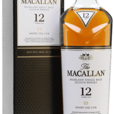 The Macallan Sherry Cask 30 Year is a premium Scotch whisky from the renowned Macallan distillery in Scotland. It is characterized by its rich and complex flavor profile