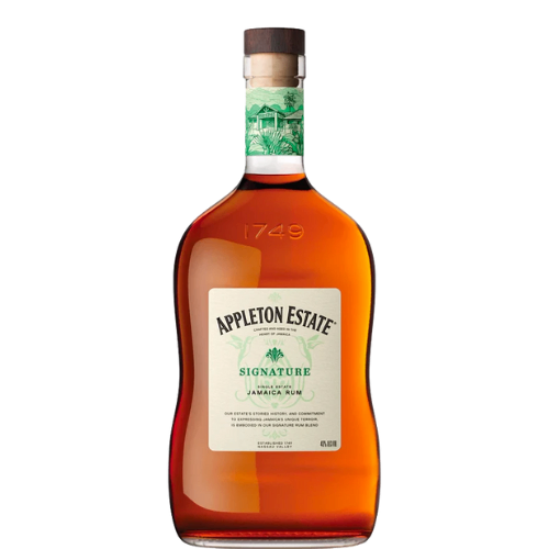 2dj9imb0lu262-2303942_1747992890233 APPLETON ESTATE SIGNATURE BLEND 1L is a premium Jamaican rum known for its balanced flavor profile. This blend features sweet notes of dried fruits