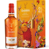 GLENFIDDICH SINGLE MALT 21 YR is a premium Scotch whisky hailing from the Speyside region of Scotland. Known for its rich and complex flavors