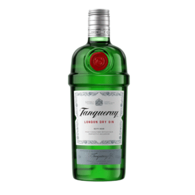 Tanqueray Gin 750ML offers a classic flavor profile characterized by its crisp and dry texture