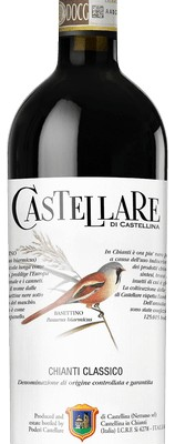 CASTELLARE CHIANTI CLASSICO is a vibrant red wine hailing from the Chianti region of Tuscany
