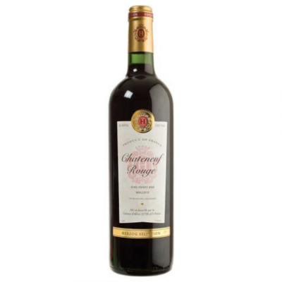 <p>HERZOG CHATENEUF ROUGE 750ML is a full-bodied red wine from the renowned Châteauneuf-du-Pape region in the Southern Rhône Valley of France. This wine features a complex flavor profile