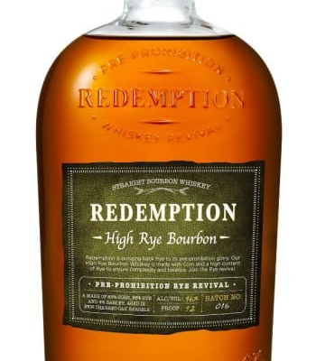 REDEMPTION HIGH RYE BOURBON is a premium spirit characterized by its bold flavor profile