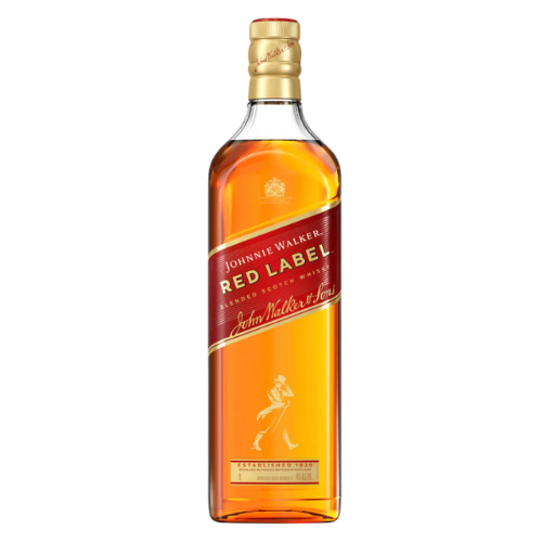 JOHNNIE WALKER RED 1L is a blended Scotch whisky known for its smooth and approachable flavor profile