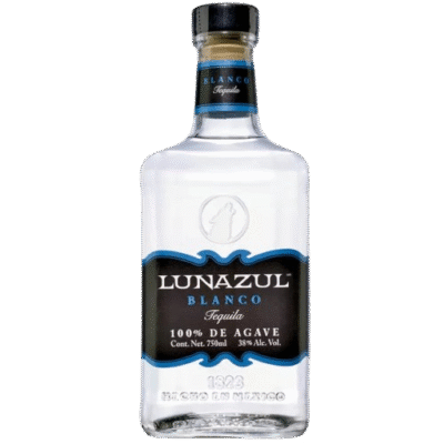 <p>LUNAZUL BLANCO 1L is a premium tequila that showcases the fresh and vibrant flavors characteristic of highland agave. It features a crisp