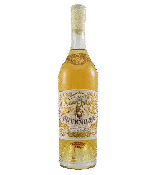 <p>COMPASS BOX JUVENILES 2018 is a blended Scotch whisky showcasing a vibrant flavor profile with notes of vanilla