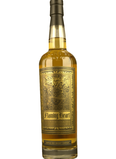 <p>COMPASS BOX FLAMING HEART 750ML is a blended Scotch whisky that showcases a rich flavor profile with notes of BBQ smoke