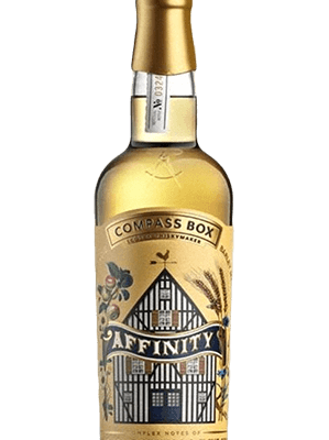 The COMPASS BOX AFFINITY 750ML is a blended Scotch whisky renowned for its harmonious balance of flavors. It features notes of rich vanilla