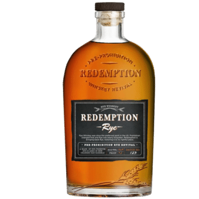 REDEMPTION RYE 750ML is a bourbon-style whiskey produced in the heart of the United States