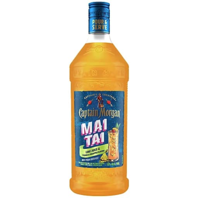 <p>Captain Morgan Mai Tai is a blend of Caribbean rums