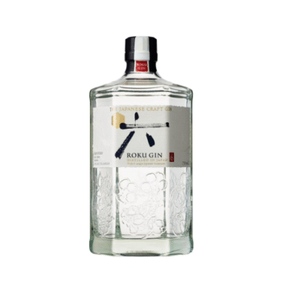 SUNTORY ROKU GIN is a premium Japanese gin embodying a unique flavor profile crafted with six Japanese botanicals