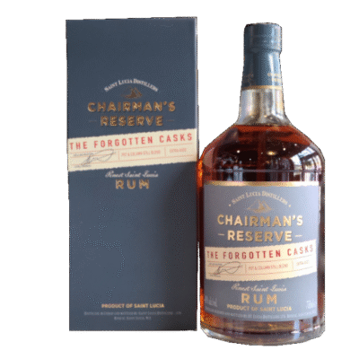 CHAIRMANS RESERVE FORGOTTEN CASKS is a distinctive rum originating from St. Lucia