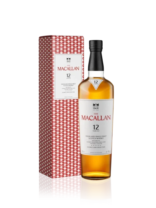 <p>MACALLAN 12 YR DBL CASK is a distinguished single malt Scotch whisky from the Speyside region of Scotland. It features a balanced flavor profile with notes of honey