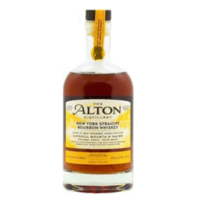 ALTON NEW YORK RYE BOURBON 750ML showcases a distinctive flavor profile that blends the spiciness of rye with the sweetness of traditional bourbon. Hailing from the rich agricultural landscape of New York