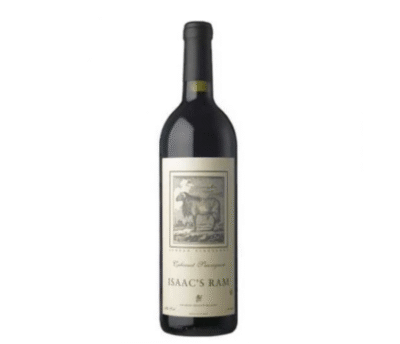 ISAAC'S RAM CAB SAUV 750ML showcases a robust flavor profile typical of Cabernet Sauvignon