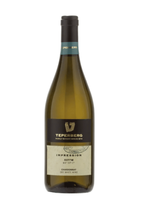 TEPERBERG CHARDONNAY IMPRESSION is a vibrant white wine from the Judean Hills region of Israel. This Chardonnay features a balance of crisp acidity with notes of green apple