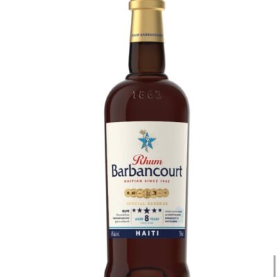 BARBANCOURT RHUM 5 STAR 750ML is a premium rum produced in Haiti