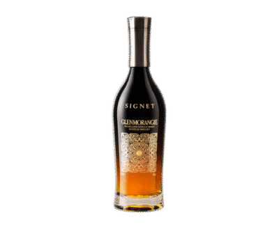 GLENMORANGIE SIGNET 750ML is a premium single malt Scotch whisky hailing from the Highlands of Scotland. It features a rich flavor profile with notes of dark chocolate