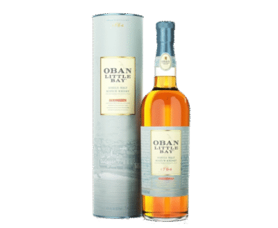 OBAN LITTLE BAY 750ML is a single malt Scotch whisky that showcases a rich and complex flavor profile