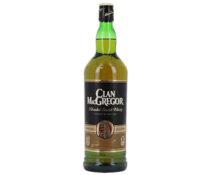 w0zgimb0ch3ae-2294289_1747977168613 CLAN MACGREGOR 1L is a blended Scotch whisky hailing from Scotland
