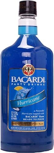 <p>BACARDI PARTY DRINKS HURRICANE offers a vibrant flavor profile characterized by a blend of tropical fruit juices