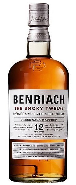 10nnimcjxbejq-2305026_1751337814885 BENRIACH THE SMOKY 12YR is a single malt Scotch whisky from the Speyside region of Scotland. It features a rich flavor profile characterized by a blend of smoky peat