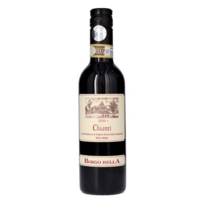 Borgo Bella Chianti 375ml is a vibrant red wine from the renowned Chianti region of Tuscany