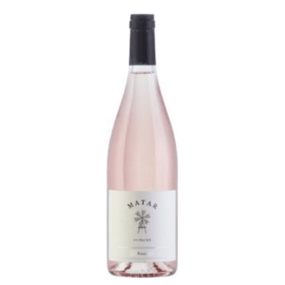 MATAR ROSE 750ML is a refreshing wine characterized by its crisp acidity and notes of ripe strawberry