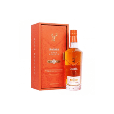 GLENFIDDICH SINGLE MALT 21 YR is a premium Scotch whisky hailing from the Speyside region of Scotland. Known for its rich and complex flavors