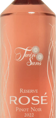 TWIN SUNS RES ROSE 750ML is a refreshing rosé wine crafted from carefully selected grapes