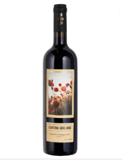 Cantina Giuliano Merlot is a medium-bodied red wine with notes of ripe blackberry