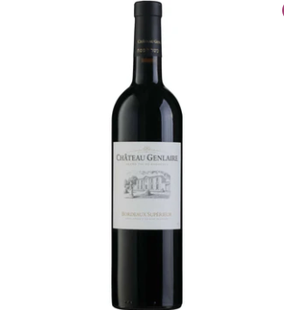 CH GENLAIRE RED 750ML is a vibrant wine characterized by its rich berry flavors