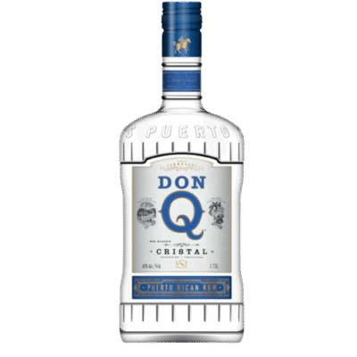 DON Q RUM CRISTAL 1.75L is a clear