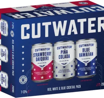 CUTWATER RED WHITE & BLUE VARIETY 12PACK