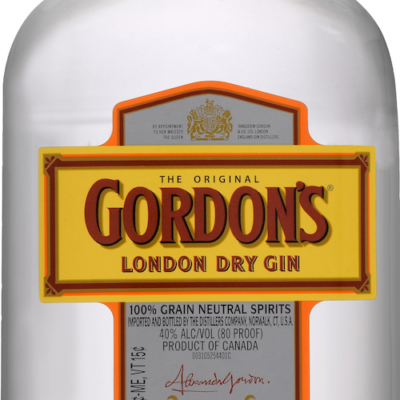 Gordon's Gin is a classic London dry gin known for its refreshing and crisp flavor profile. With a balance of juniper berries