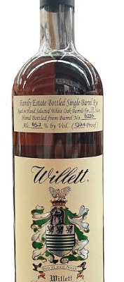 <p>WILLET 11YR SINGLE BARREL RARE RELEASE STRAIGHT RYE 750ML. Family Estate Bottled Single Barrel Rye. Aged in Hand Selected White Oak Barrels for <strong>11 Years</strong>. Hand Bottled from <strong>Barrel No. 6226</strong>. Alc. 65.2% by Vol. (<strong>130.4 Proof</strong>).</p>